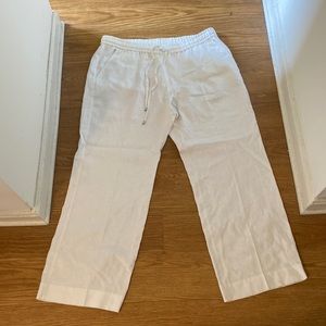 White Linen pants